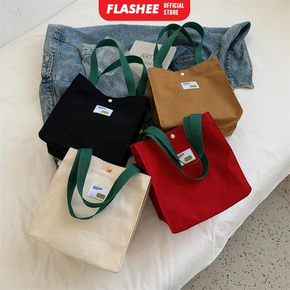 Flashee Totebag Shoulderbag Kotak Tas Wanita Jinjing Tas Bahu Kotak Mini
