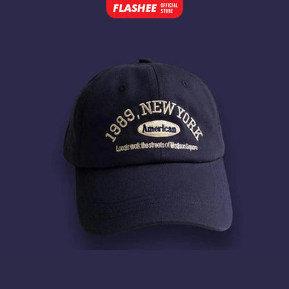 Flashee Topi Baseball Pria Wanita Dewasa Brooklyn New York Topi Kualitas Premium Style Mens Fashion