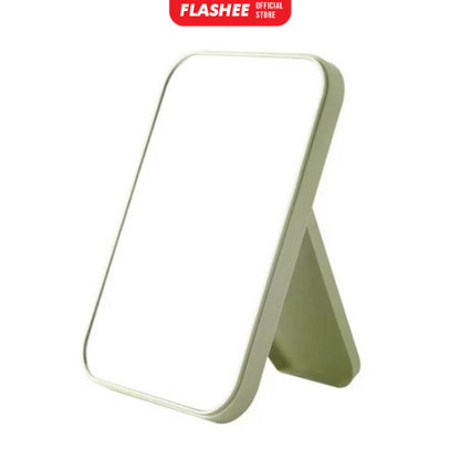 Flashee Cermin Lipat Persegi Portable Kaca Rias Make Up Beauty Mirror Cermin MakeUp