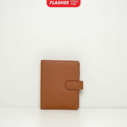 Flashee Binder Polos Keuangan A6 Ring 6 Notebook Binder A6 Lubang 6 Ring  Buku Catatan