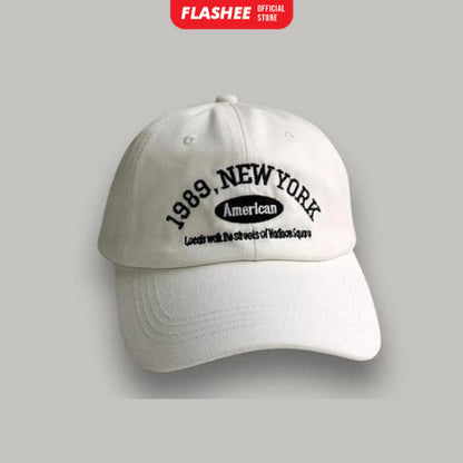 Flashee Topi Baseball Pria Wanita Dewasa Brooklyn New York Topi Kualitas Premium Style Mens Fashion