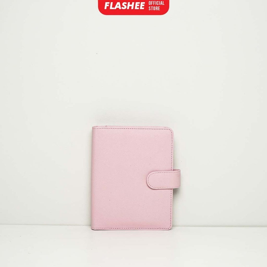 Flashee Binder Polos Keuangan A6 Ring 6 Notebook Binder A6 Lubang 6 Ring  Buku Catatan