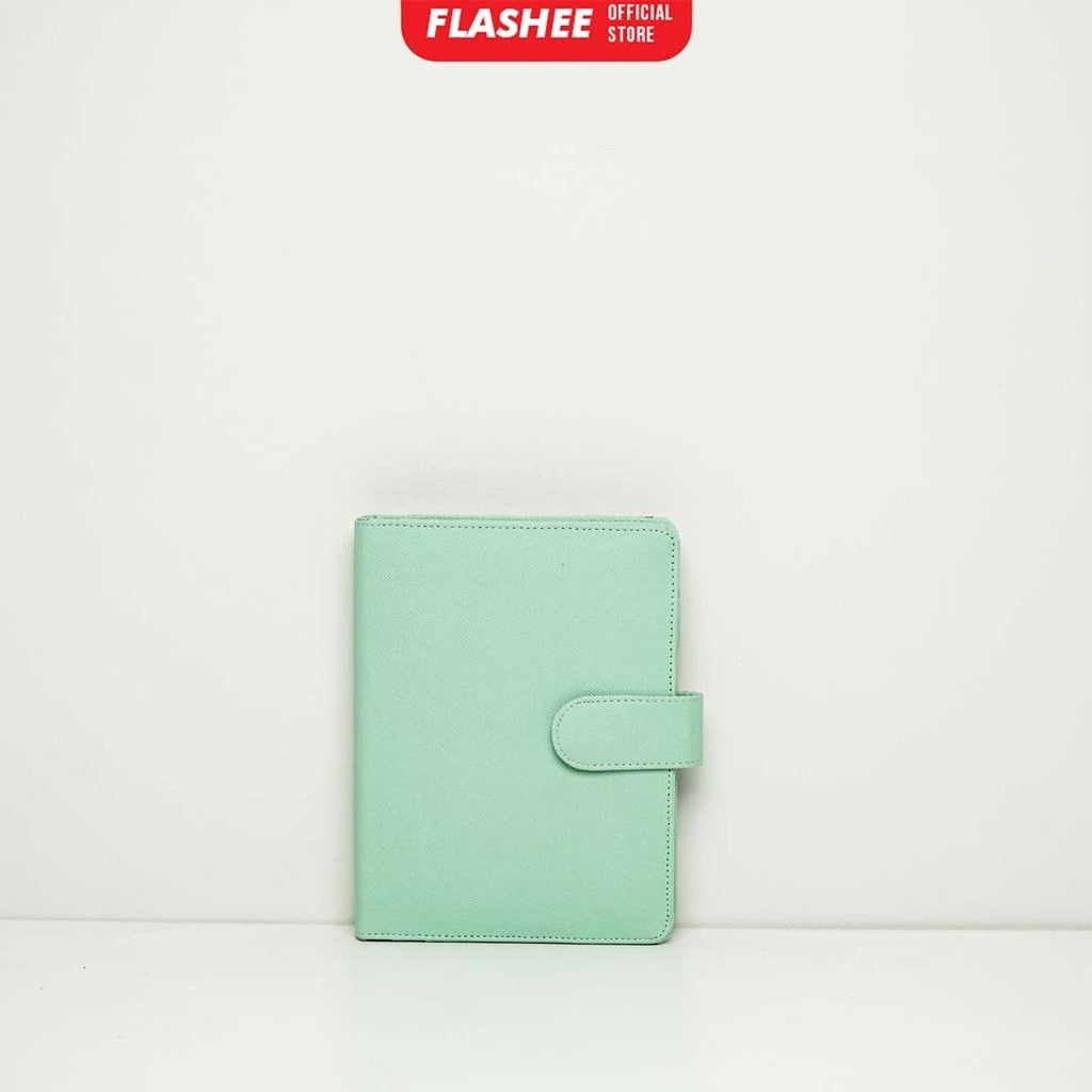 Flashee Binder Polos Keuangan A6 Ring 6 Notebook Binder A6 Lubang 6 Ring  Buku Catatan