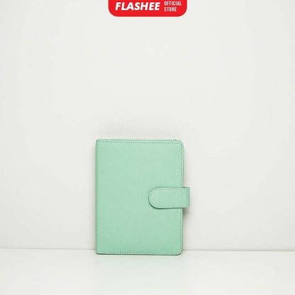 Flashee Binder Polos Keuangan A6 Ring 6 Notebook Binder A6 Lubang 6 Ring  Buku Catatan