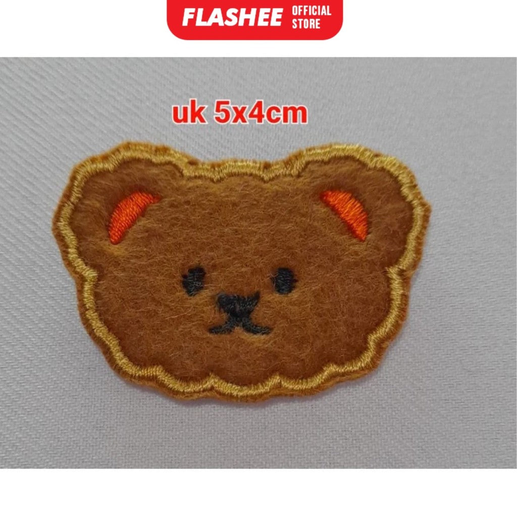 Flashee Patch Bordir Poodle Dogs Animals  Patch Bordir Iron On Patch Bordir Karakter Lucu