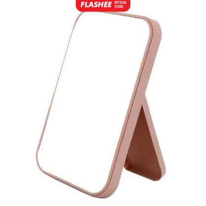 Flashee Cermin Lipat Persegi Portable Kaca Rias Make Up Beauty Mirror Cermin MakeUp