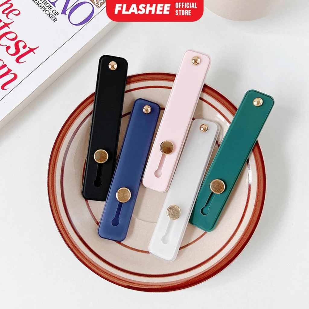 Flashee Silicone Phone Holder Stand Universal Strap Bracket For Iphone Android AH032