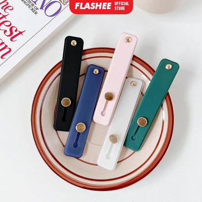 Flashee Silicone Phone Holder Stand Universal Strap Bracket For Iphone Android AH032