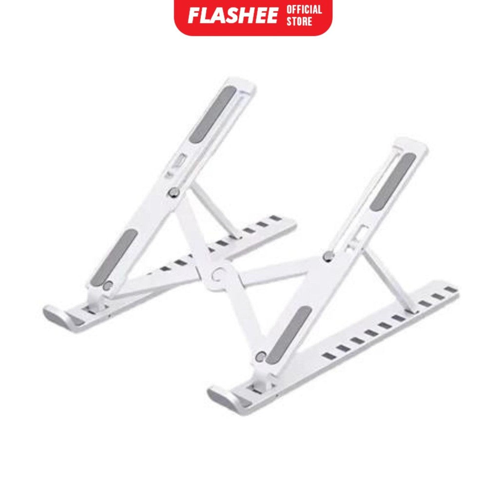 Flashee Stand Laptop Notebook Lipat Portable Anti Slip Alas Brakets Pendingin Stand Holder Laptop