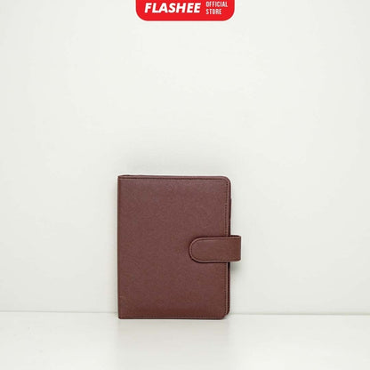 Flashee Binder Polos Keuangan A6 Ring 6 Notebook Binder A6 Lubang 6 Ring  Buku Catatan