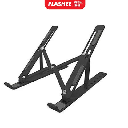 Flashee Stand Laptop Notebook Lipat Portable Anti Slip Alas Brakets Pendingin Stand Holder Laptop