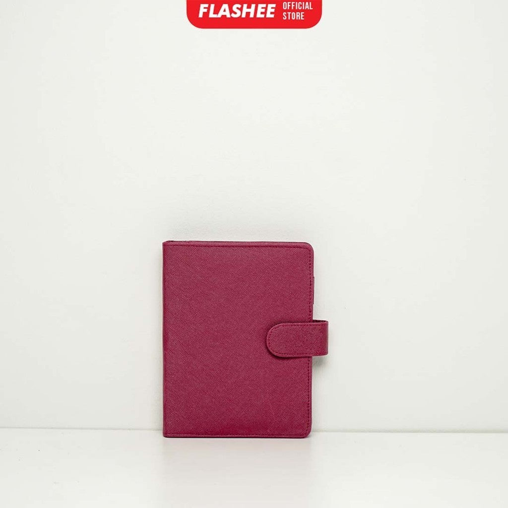 Flashee Binder Polos Keuangan A6 Ring 6 Notebook Binder A6 Lubang 6 Ring  Buku Catatan