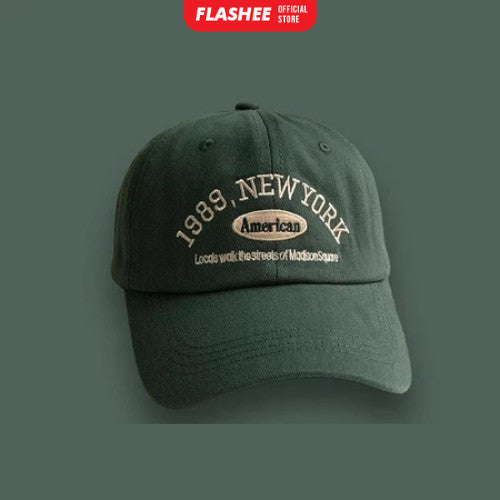 Flashee Topi Baseball Pria Wanita Dewasa Brooklyn New York Topi Kualitas Premium Style Mens Fashion