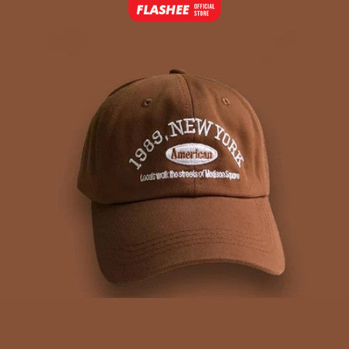 Flashee Topi Baseball Pria Wanita Dewasa Brooklyn New York Topi Kualitas Premium Style Mens Fashion