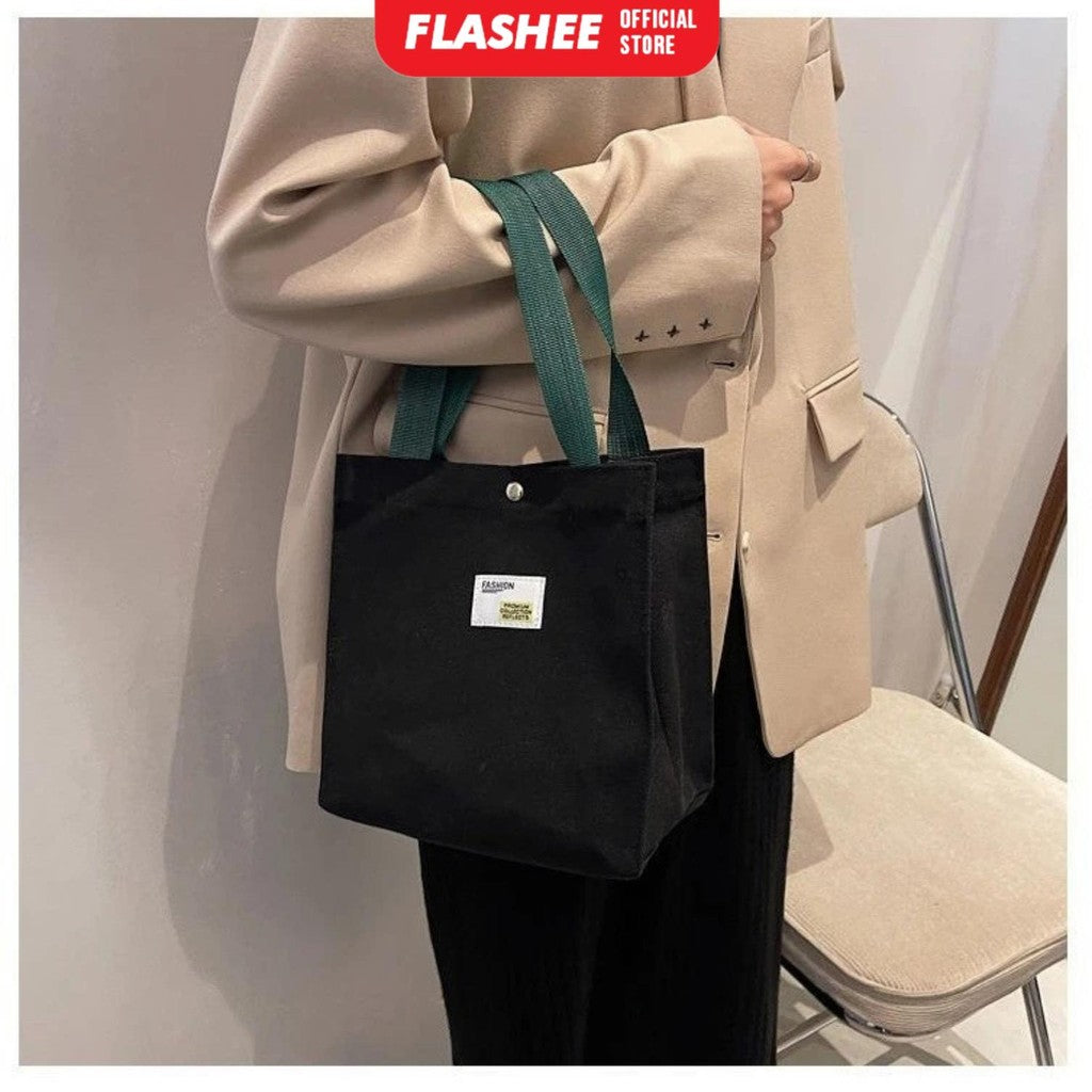 Flashee Totebag Shoulderbag Kotak Tas Wanita Jinjing Tas Bahu Kotak Mini
