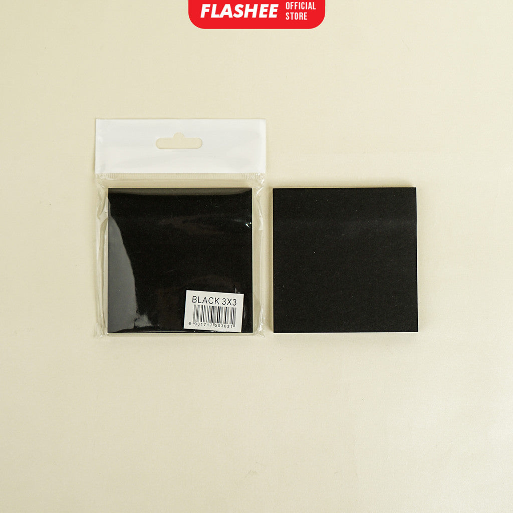 Flashee Sticky Note Polos Memo Stick 100 Sheets Kertas Sticky Notes Tempel Buku Tulis Organizer