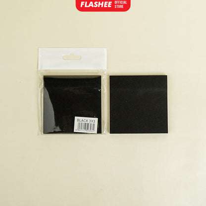 Flashee Sticky Note Polos Memo Stick 100 Sheets Kertas Sticky Notes Tempel Buku Tulis Organizer