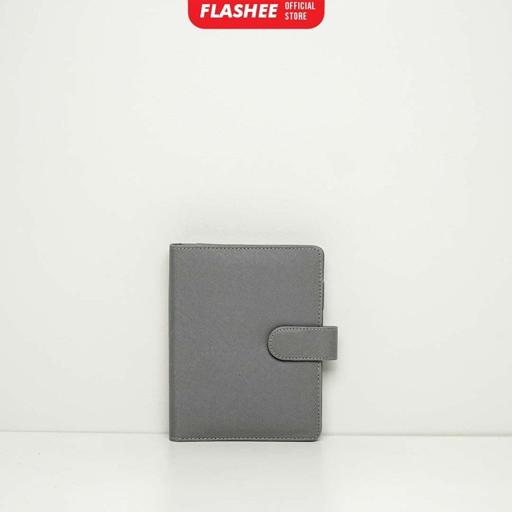 Flashee Binder Polos Keuangan A6 Ring 6 Notebook Binder A6 Lubang 6 Ring  Buku Catatan
