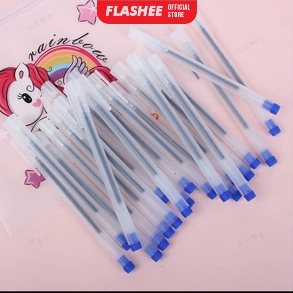 Flashee Pulpen Gel Pena Bolpoin Tinta Hitam Pen 0.5mm