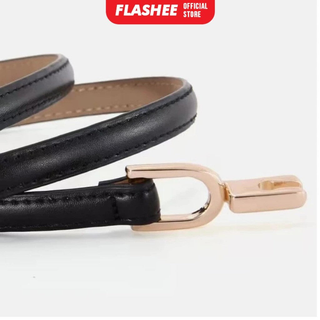 Flashee Ikat Pinggang Murui Thin Ikat Ban Pinggang Adjustable Murui Thin belt Hot Trend Korean fashion Gesper Wanita Simple