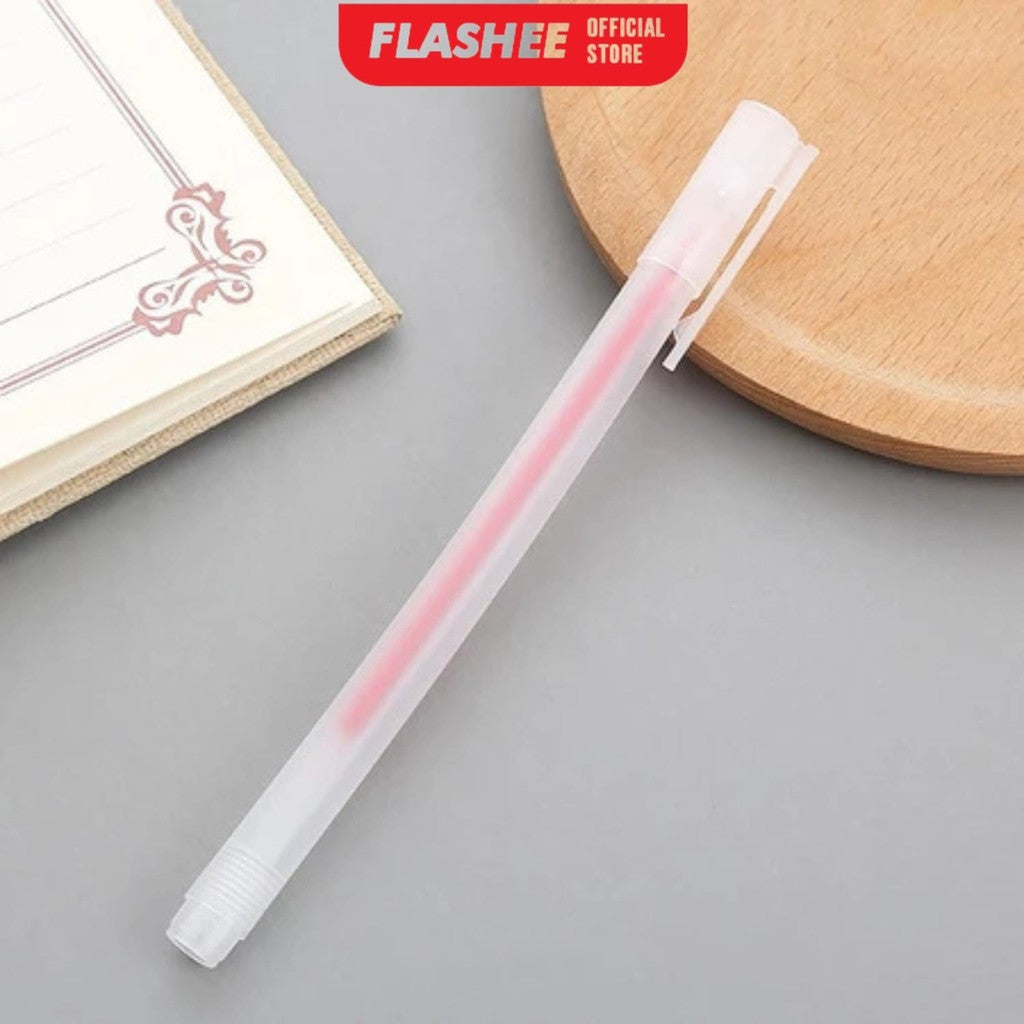 Flashee Pulpen Gel Pena Bolpoin Tinta Hitam Pen 0.5mm