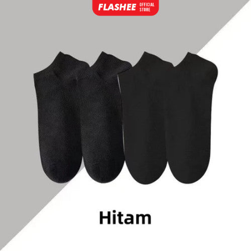 Flashee Kaos Kaki Pendek Angkle Polos Kaos Kaki Mata Kaki Pria Wanita