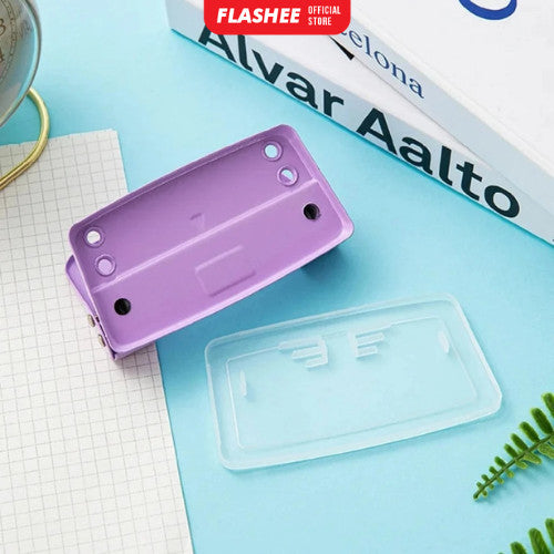 Flashee Pembolong Kertas Alat Pembolong Pelubang Kertas