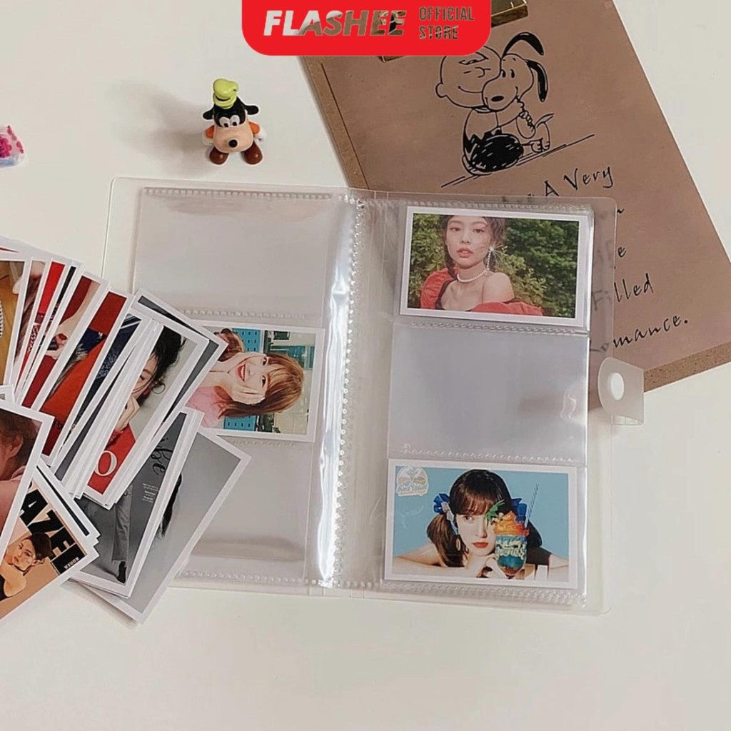 Flashee 120 Slot Album Tempat Photocard Polaroid Photo Card Organizer Album Foto Polaroid 2R