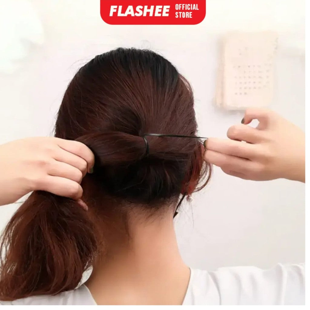Flashee Ikat Rambut 1000 Pcs Karet Jepang Ikat Rambut Karet Rambut Warna Warni