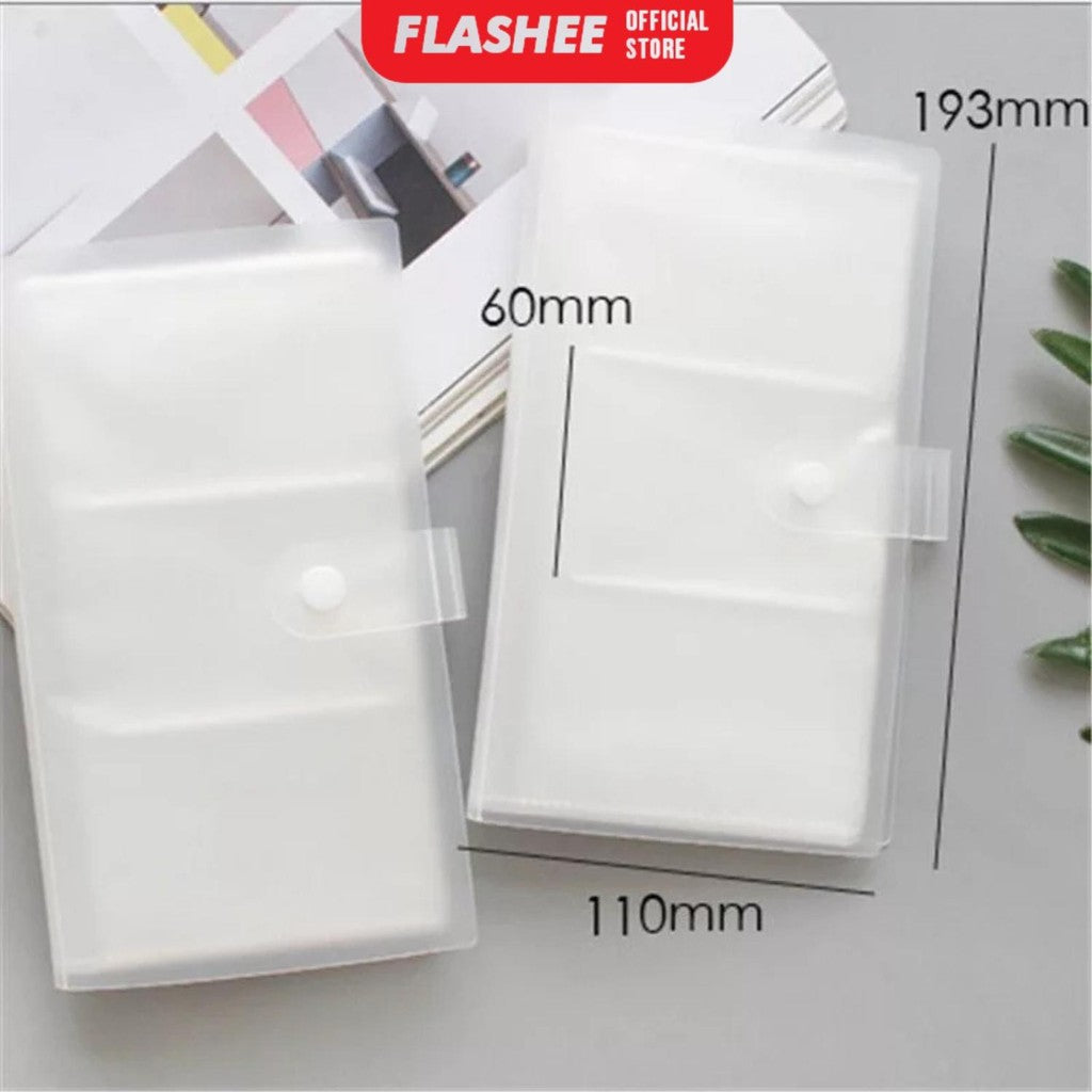 Flashee 120 Slot Album Tempat Photocard Polaroid Photo Card Organizer Album Foto Polaroid 2R