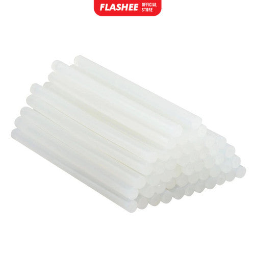 Flashee Isi Ulang Lem Tembak Lilin Putih Bening Reffil Lem Tembak Lem Bakar Kecil 1 Pcs