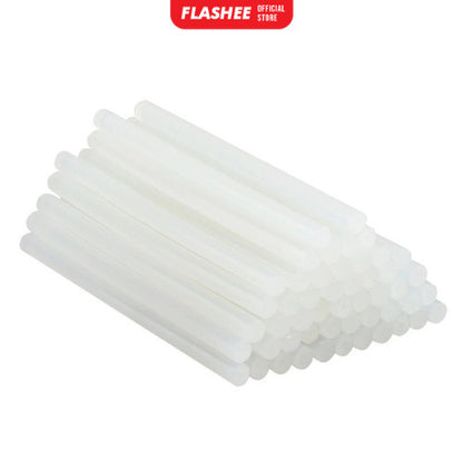 Flashee Isi Ulang Lem Tembak Lilin Putih Bening Reffil Lem Tembak Lem Bakar Kecil 1 Pcs