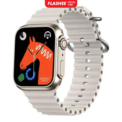 Flashee Smartwatch Max Series 8 Ultra Bluetooth Smart Watch 1.99 inch HD Screen Full Touch Bisa Phone Call IP68 Waterproof