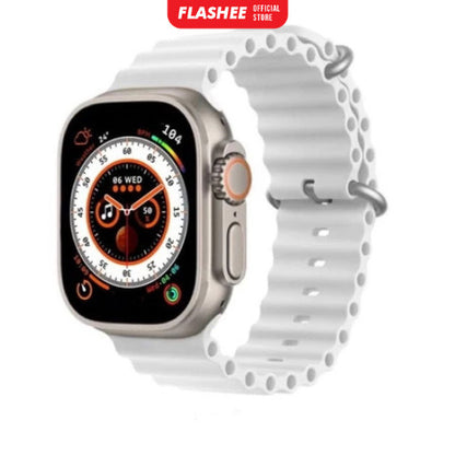 Flashee Smartwatch Max Series 8 Ultra Bluetooth Smart Watch 1.99 inch HD Screen Full Touch Bisa Phone Call IP68 Waterproof