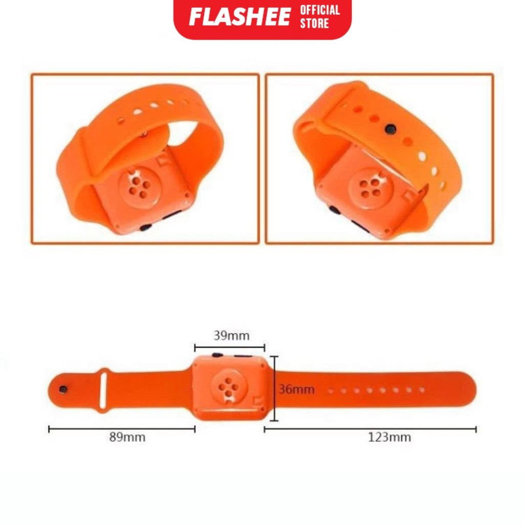 Flashee Jam Tangan Shia LED Digital Fashion Jam Tangan LED Wanita Pria Bahan Silikon Digital Watch