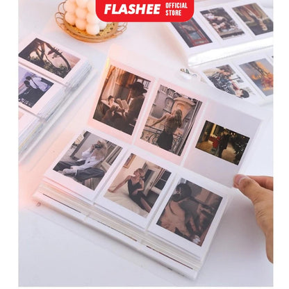 Flashee 120 Slot Album Tempat Photocard Polaroid Photo Card Organizer Album Foto Polaroid 2R