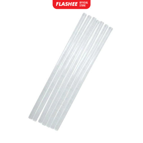 Flashee Isi Ulang Lem Tembak Lilin Putih Bening Reffil Lem Tembak Lem Bakar Kecil 1 Pcs