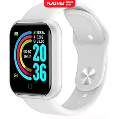 Flashee Smartwatch Nova Wanita Y68 Smart Watch Y68 Smartband Y68 Smart Band Y68 Smartwatch Pria