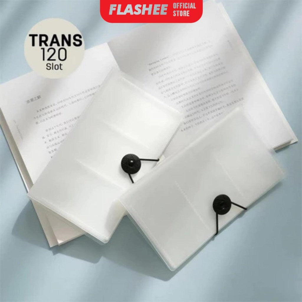 Flashee 120 Slot Album Tempat Photocard Polaroid Photo Card Organizer Album Foto Polaroid 2R