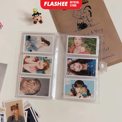 Flashee 120 Slot Album Tempat Photocard Polaroid Photo Card Organizer Album Foto Polaroid 2R