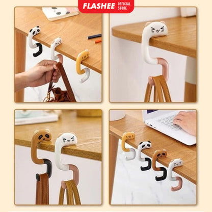 Flashee Gantungan Karakter Hanger Cantolan Kaitan Tas Meja Table Hook Travel