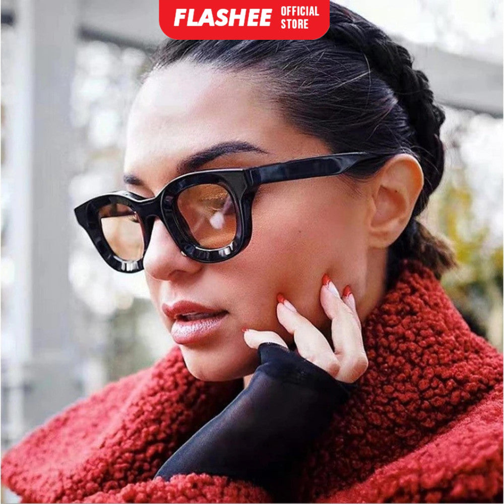 Flashee Kacamata Pria/Wanita Sunglasses Korean Fashion Small Candy Color