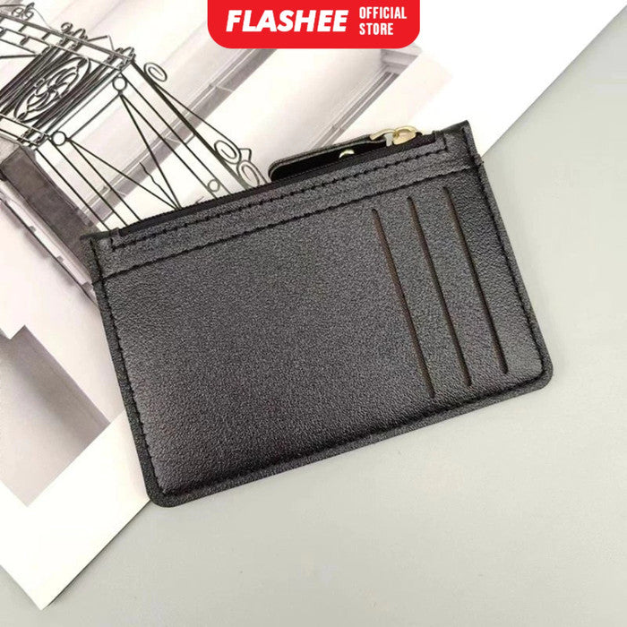 Flashee Dompet Kartu Mini Nebula Resleting 6 Slot