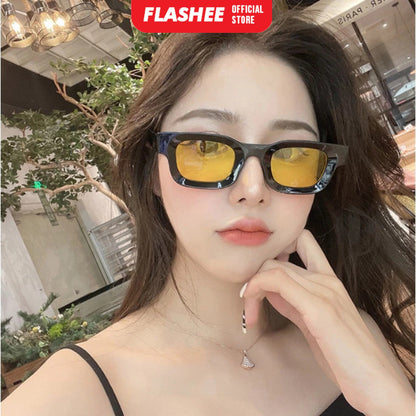 Flashee Kacamata Pria/Wanita Sunglasses Korean Fashion Small Candy Color