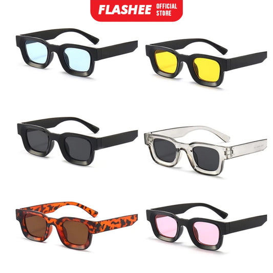Flashee Kacamata Pria/Wanita Sunglasses Korean Fashion Small Candy Color