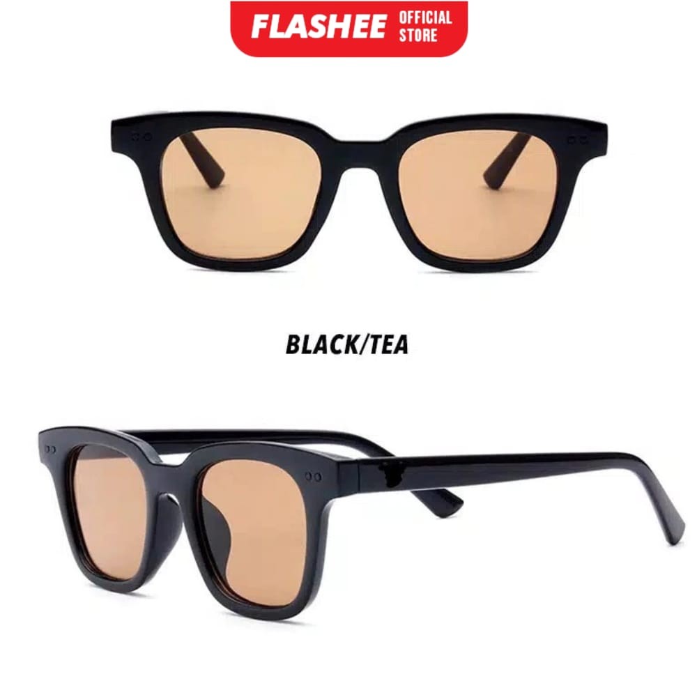 Flashee Kacamata Pria/Wanita Sunglasses Korean Fashion Small Candy Color Unisex Gaya