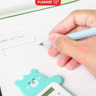 Flashee Paket Bundle 5 Pcs Pensil Eternal Tanpa Isi Warna Macaroon Pensil Tanpa Rautan Untuk Sekolah