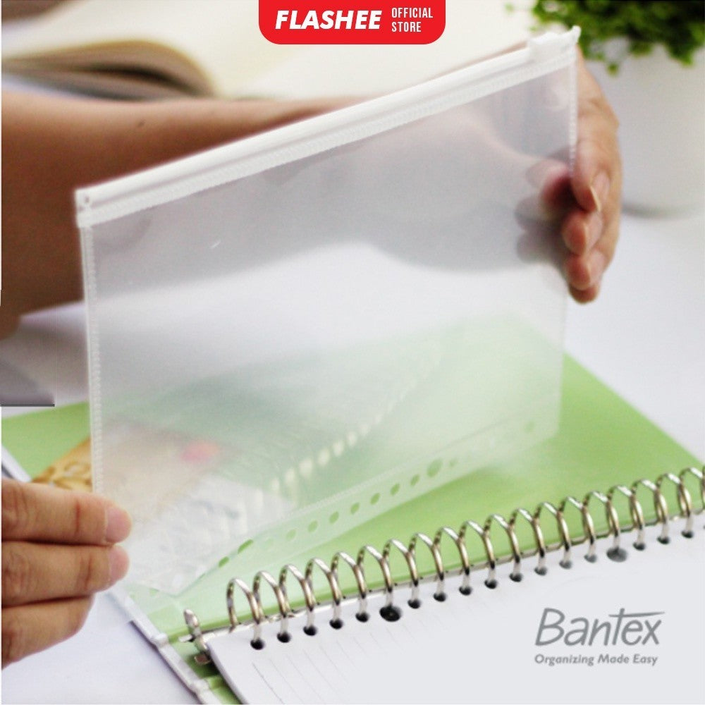 Flashee Paket Bundle Kantong Zipper Multiring A5 20 ring B5 26 ring Paket Hemat Bantex 3 Pcs