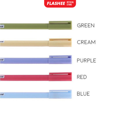 Flashee Paket Bundle 5 Pcs Pensil Eternal Tanpa Isi Warna Macaroon Pensil Tanpa Rautan Untuk Sekolah