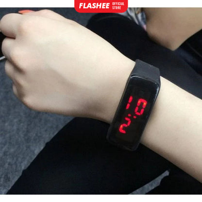 Flashee Jam Tangan Digital Pria Wanita Smartwatch Jam Tangan Digital Perempuan LED